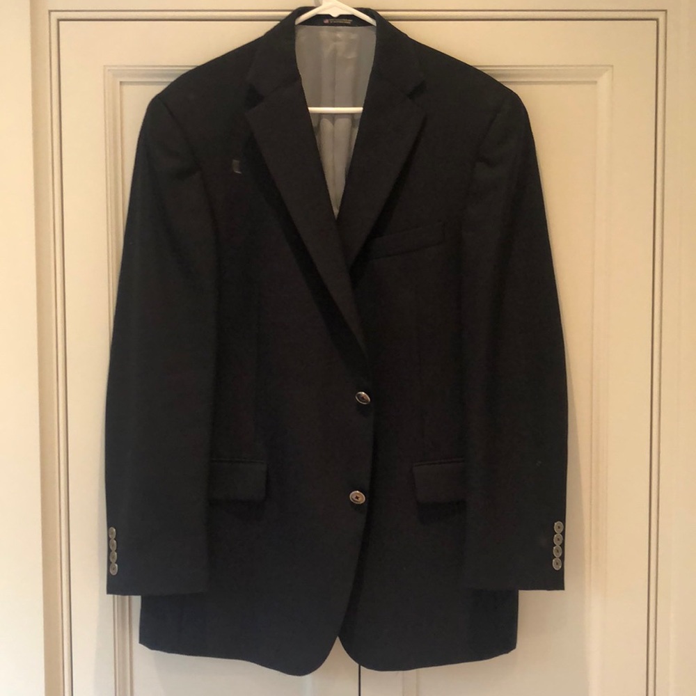 Navy Hart Schaffer Marx sport coat size 42R